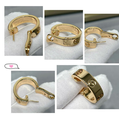 [Kismet Jewels ]LOVE 5.5MM EARRINGS