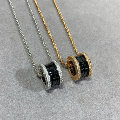 [Kismet Jewels ]ZERO 1 DIAMOND CERAMIC NECKLACE