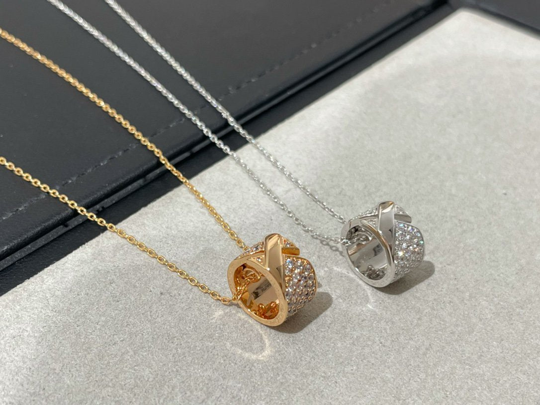 [Kismet Jewels ]LIENS EVIDENCE DIAMOND PAVED NECKLACE