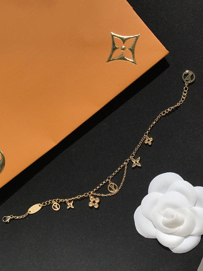 [Kismet Jewels ]BLOOMING PINK GOLD MOP BRACELET