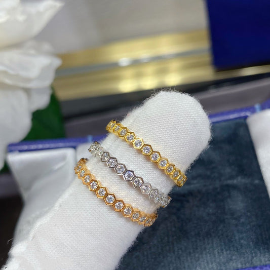 [Kismet Jewels ]BEE LOVE DIAMOND PAVED SMALL RING