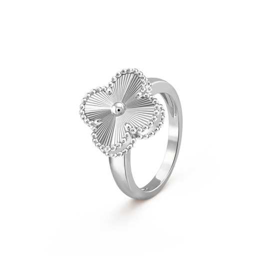 [Kismet Jewels ]CLOVER SILVER RING
