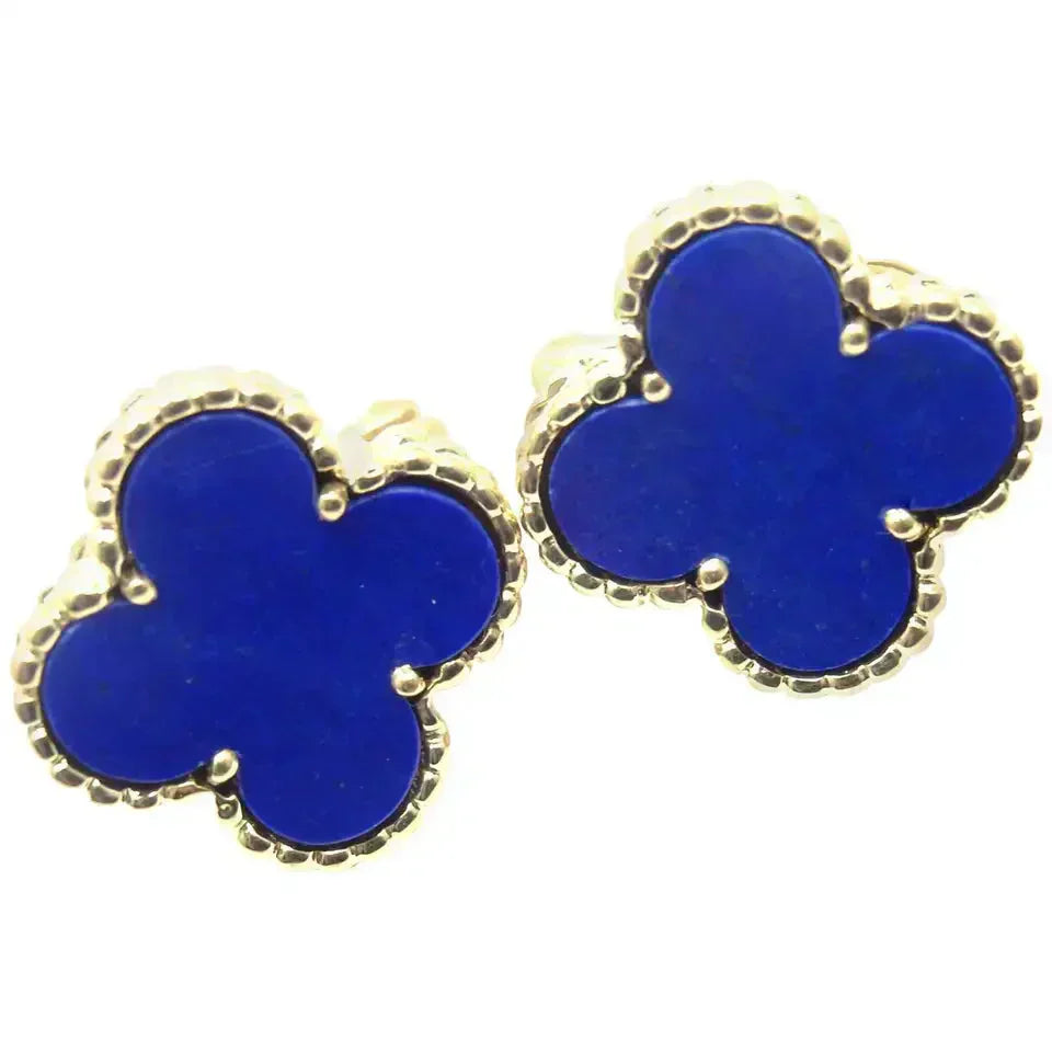 [Kismet Jewels ]CLOVER MINI 9.5MM TURQUOISE EARRINGS