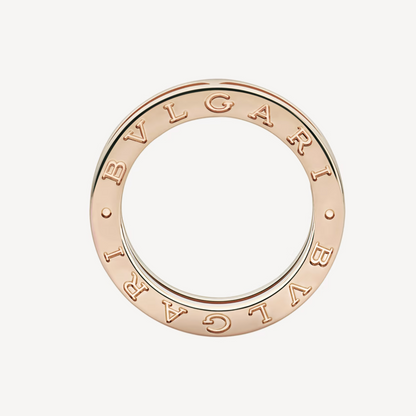 [Kismet Jewels ]ZERO 1 ONE-BAND PAVED DIAMONDS ON THE SPIRAL RING