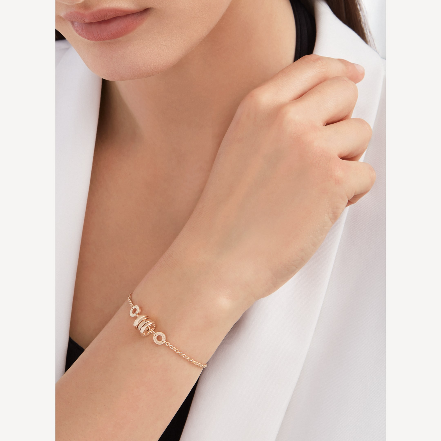 [Kismet Jewels ]ZERO 1 SOFT PINK GOLD BRACELET