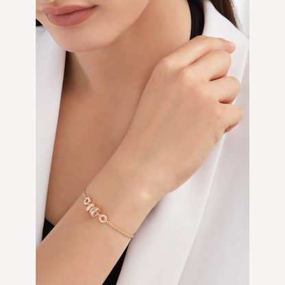 [Kismet Jewels ]ZERO 1 SOFT PINK GOLD BRACELET