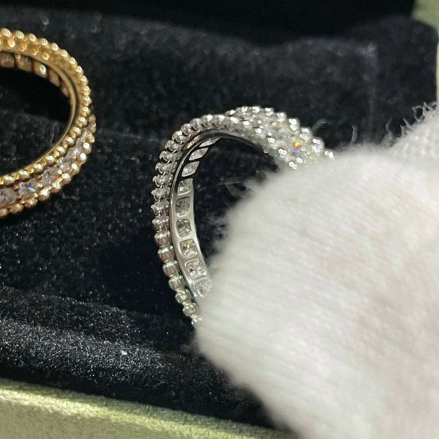 [Kismet Jewels ]PERLEE DIAMOND ROSE GOLD RING