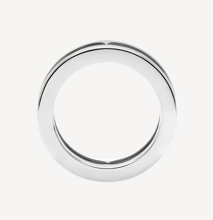 [Kismet Jewels ]ZERO 1 ONE-BAND WITH OPENWORK LOGO SPIRAL RING