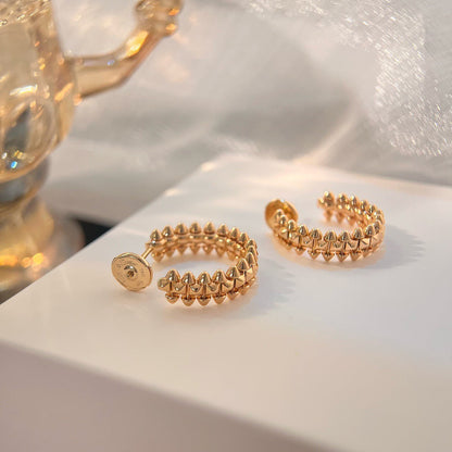 [Kismet Jewels ]CLASH SMALL HOOP EARRINGS