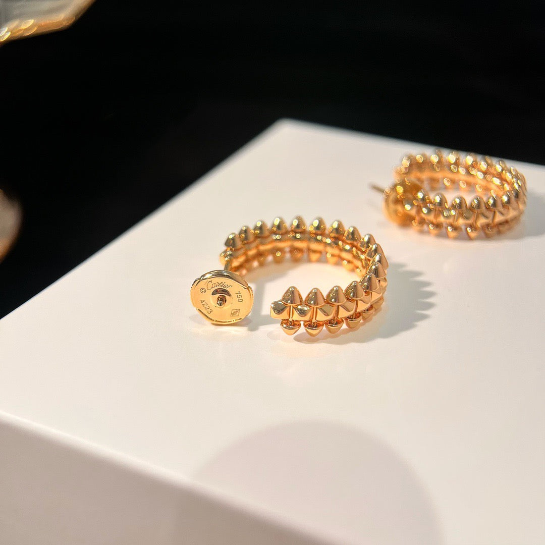 [Kismet Jewels ]CLASH SMALL HOOP EARRINGS