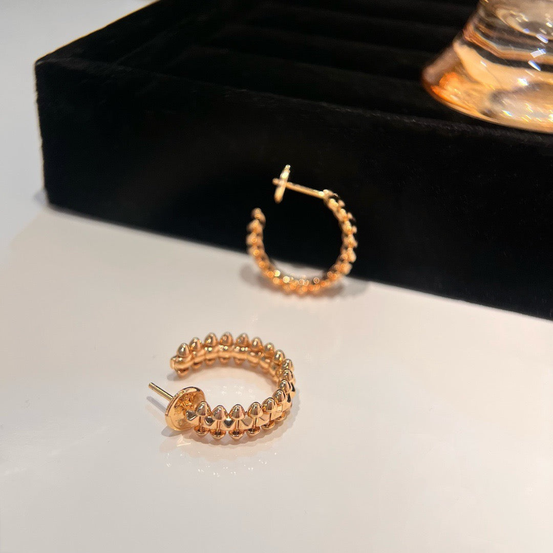 [Kismet Jewels ]CLASH SMALL HOOP EARRINGS