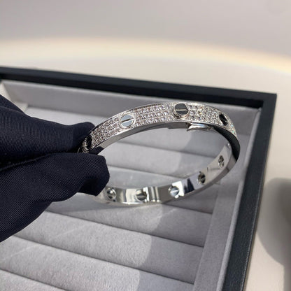 [Kismet Jewels ]LOVE BRACELET 6.1MM DIAMOND-PAVED CERAMIC