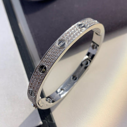 [Kismet Jewels ]LOVE BRACELET 6.1MM DIAMOND-PAVED CERAMIC