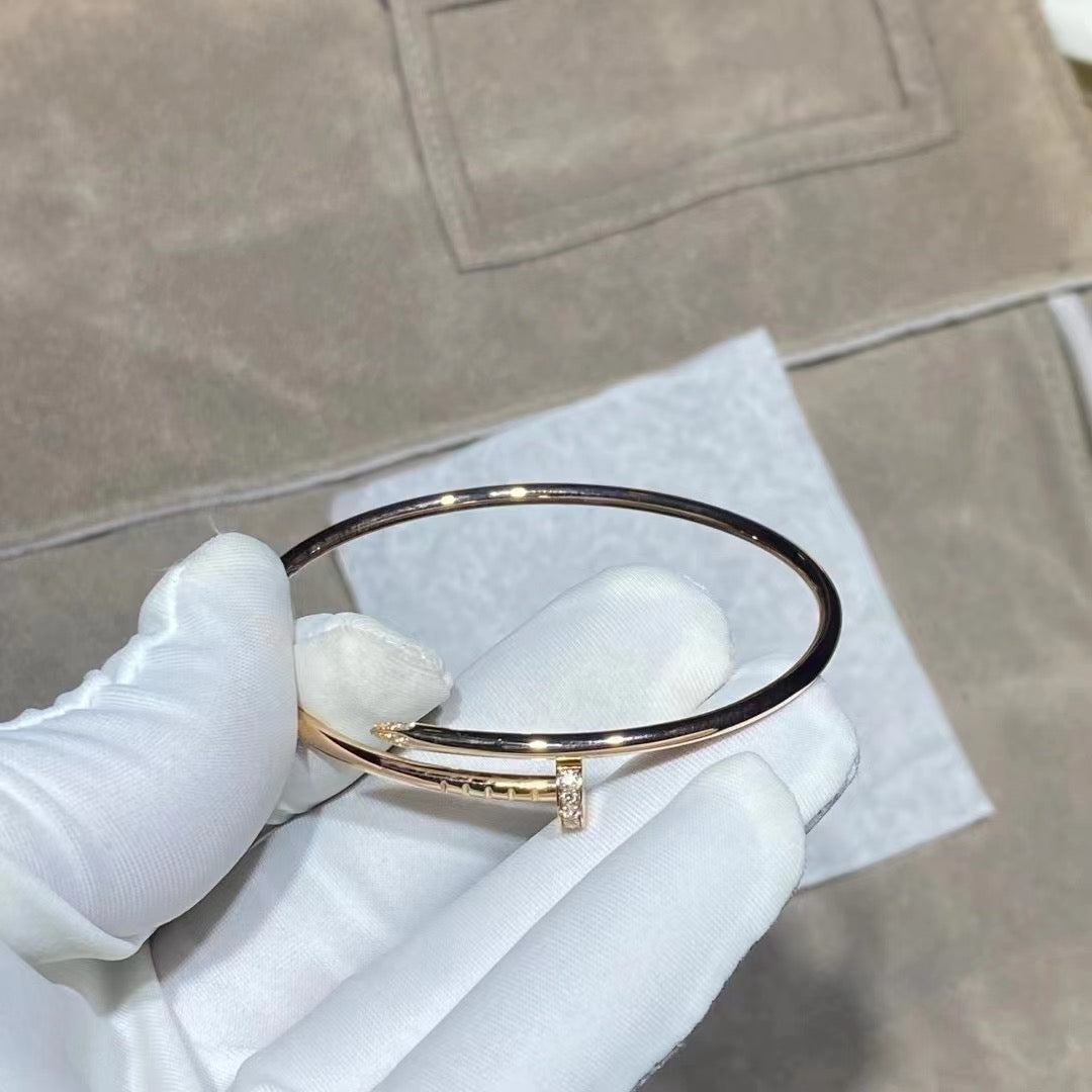 [Kismet Jewels ]JUSTE BRACELET 2.5MM DIAMONDS