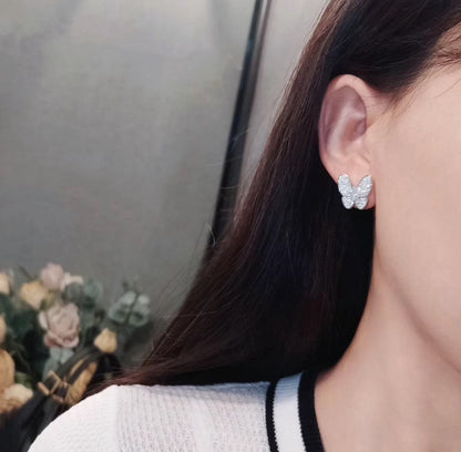 [Kismet Jewels ]BUTTERFLY ALL DIAMOND EARRINGS