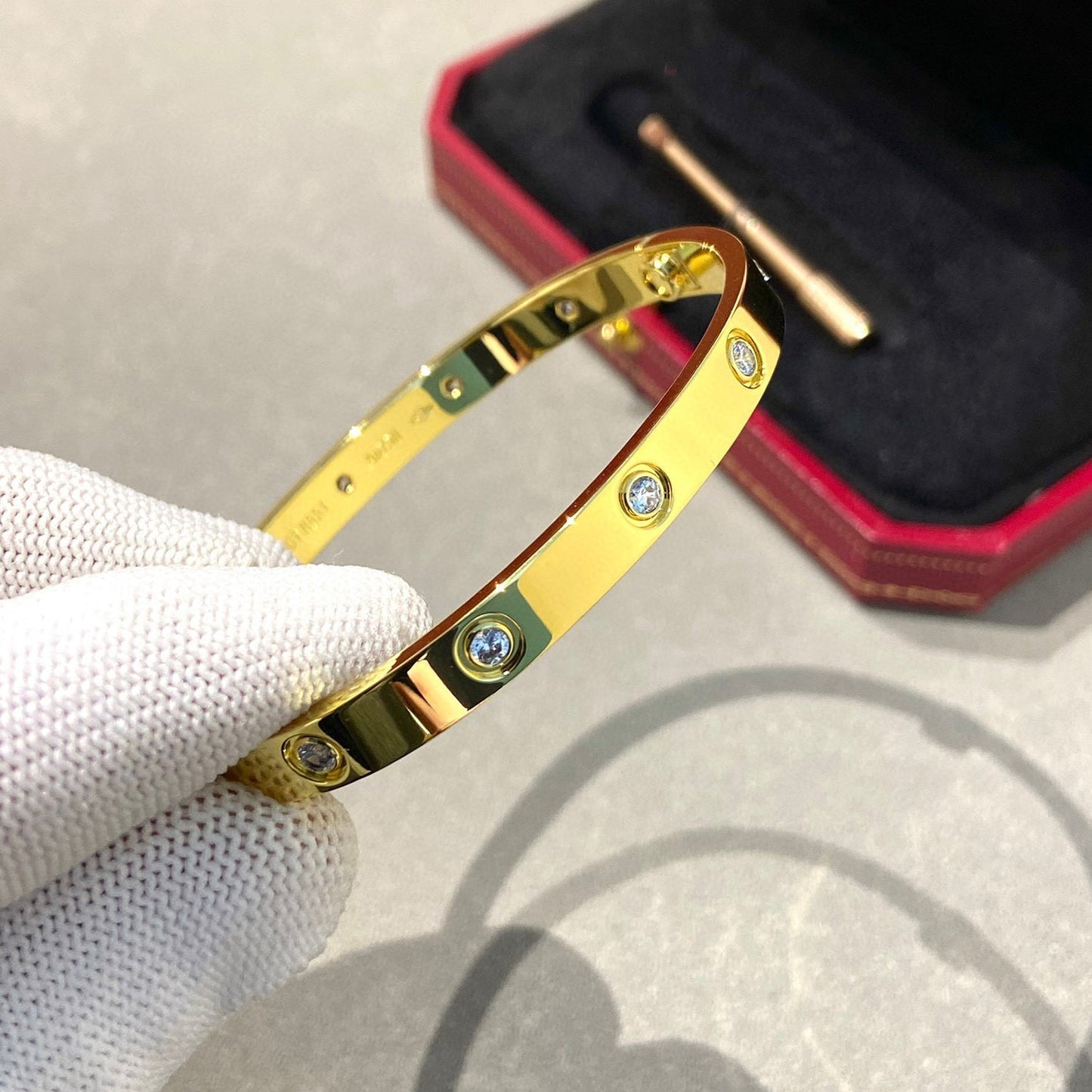 [Kismet Jewels ]LOVE BRACELET 6.1MM 10 DIAMONDS