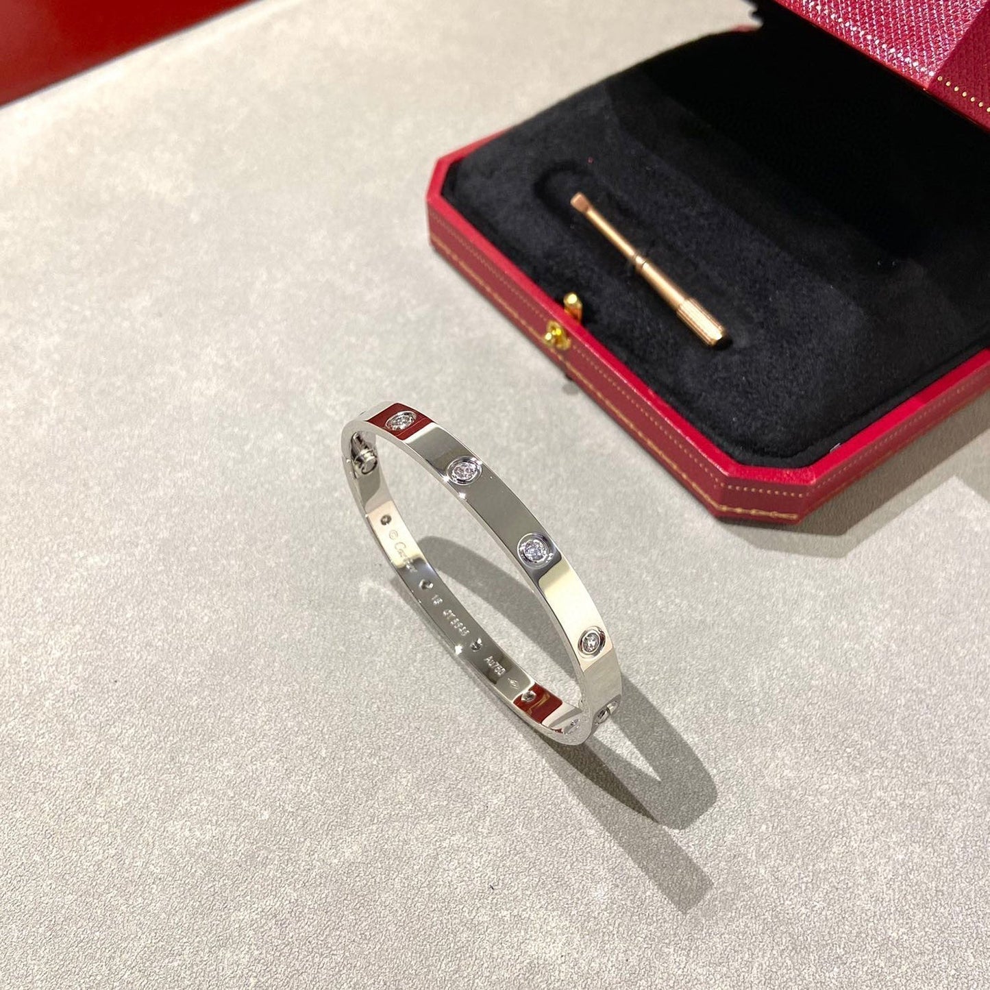 [Kismet Jewels ]LOVE BRACELET 6.1MM 10 DIAMONDS