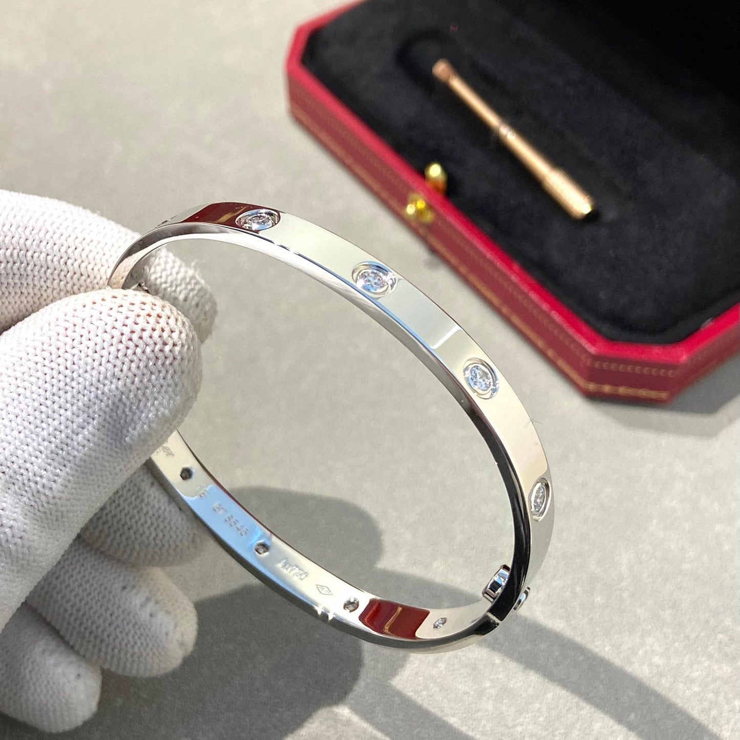 [Kismet Jewels ]LOVE BRACELET 6.1MM 10 DIAMONDS