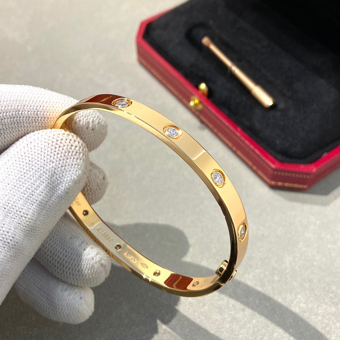 [Kismet Jewels ]LOVE BRACELET 6.1MM 10 DIAMONDS