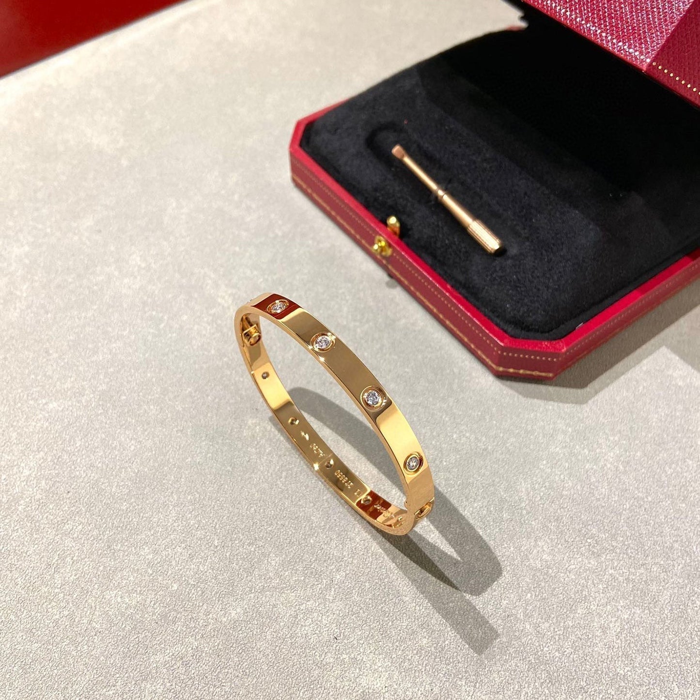 [Kismet Jewels ]LOVE BRACELET 6.1MM 10 DIAMONDS