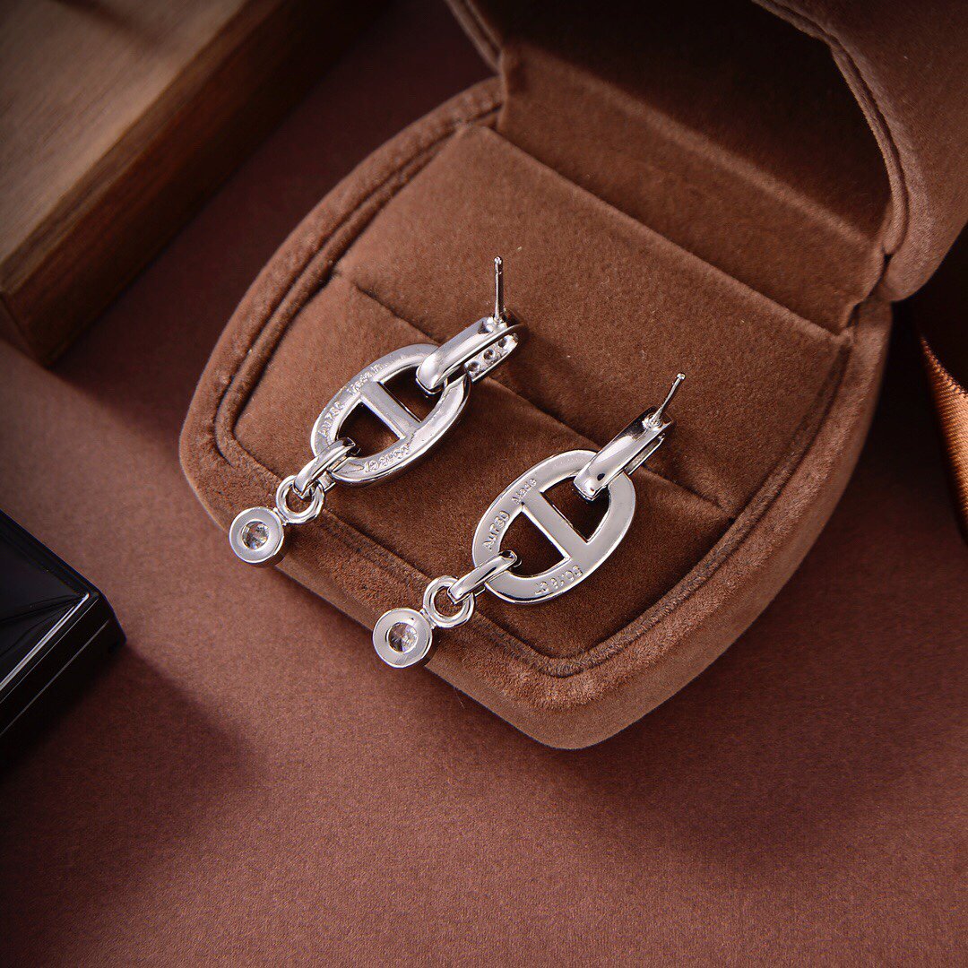 [Kismet Jewels ]HM CHAINE DIAMOND EARRINGS