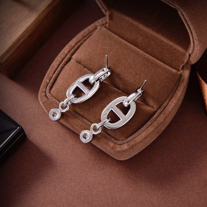 [Kismet Jewels ]HM CHAINE DIAMOND EARRINGS