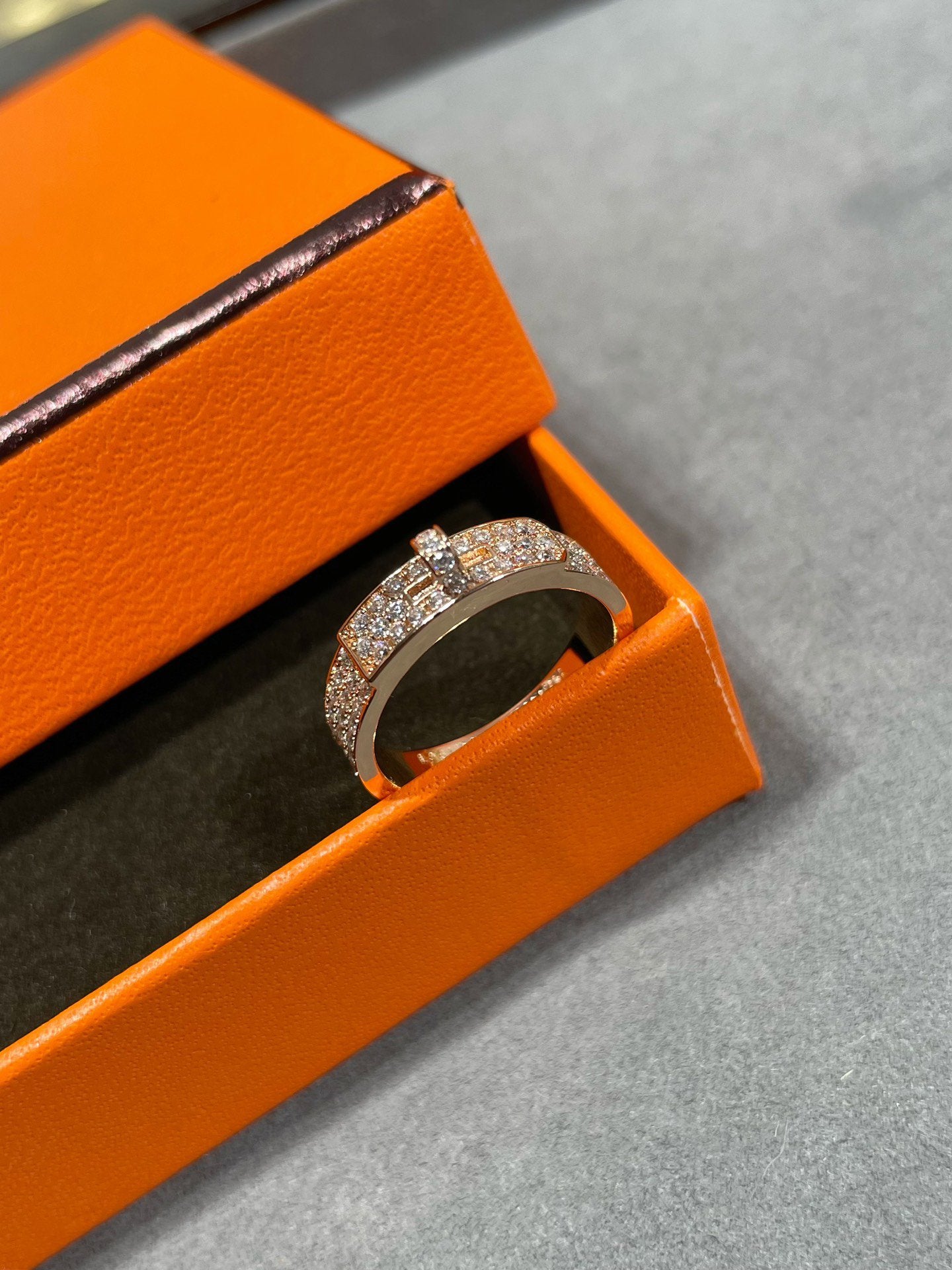 [Kismet Jewels ]KELLY PINK GOLD DIAMOND RING