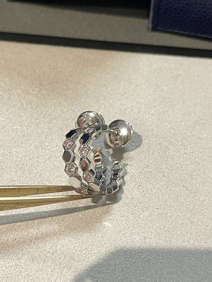 [Kismet Jewels ]Hollow Design Four-Leaf Clover Flower Shape Ring