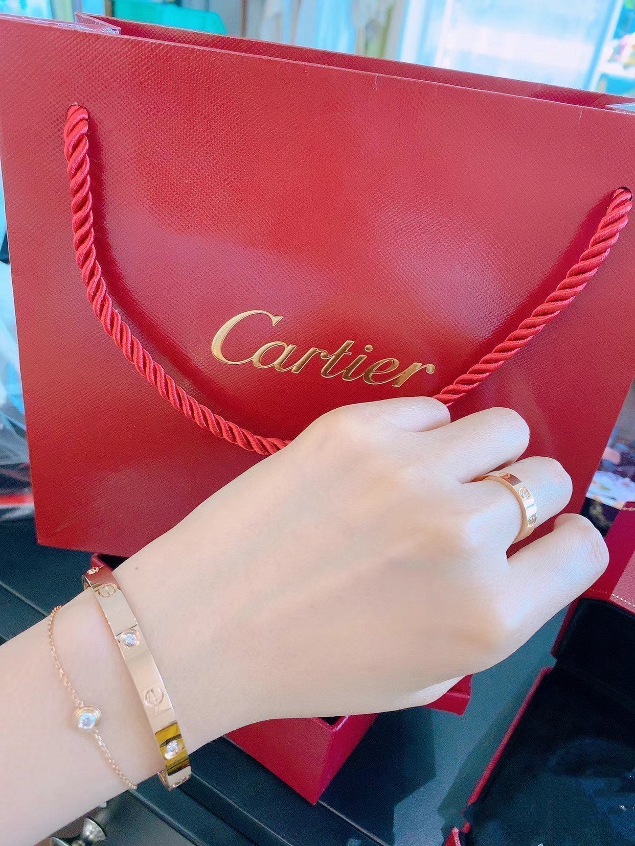 [Kismet Jewels ]DAMOUR DIAMOND LINK BRACELET