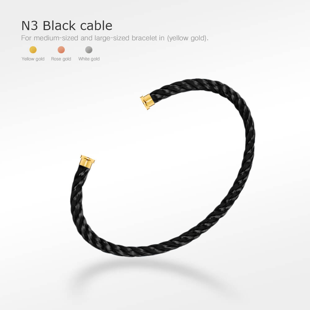 [Kismet Jewels ]FORCE SERIES BRACELET CABLES 50 CHOICES (DIY SELECTION)