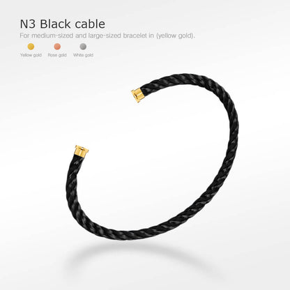 [Kismet Jewels ]FORCE SERIES BRACELET CABLES 50 CHOICES (DIY SELECTION)