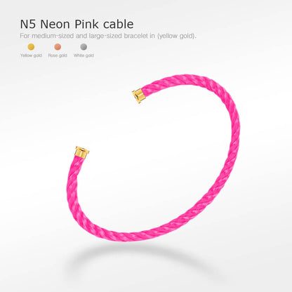 [Kismet Jewels ]FORCE SERIES BRACELET CABLES 50 CHOICES (DIY SELECTION)