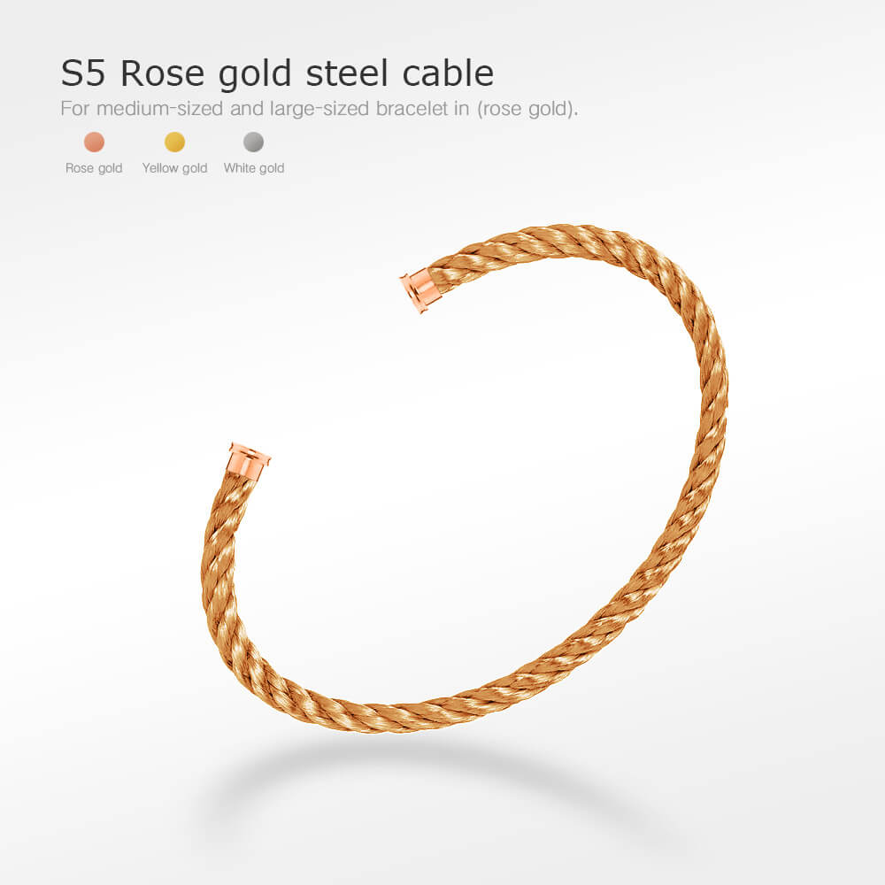 [Kismet Jewels ]FORCE SERIES BRACELET CABLES 50 CHOICES (DIY SELECTION)