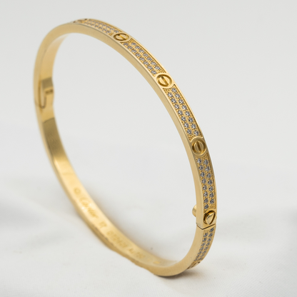 [Kismet Jewels ]LOVE BRACELET 3.65MM DIAMOND-PAVED