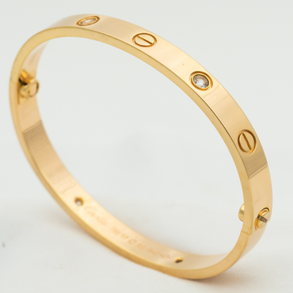 [Kismet Jewels ]LOVE BRACELET 6.1MM 4 DIAMONDS