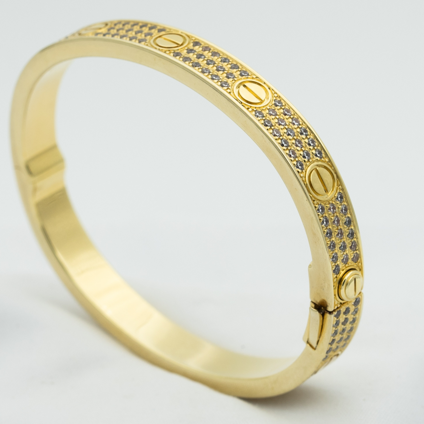 [Kismet Jewels ]LOVE BRACELET 6.1MM DIAMOND-PAVED
