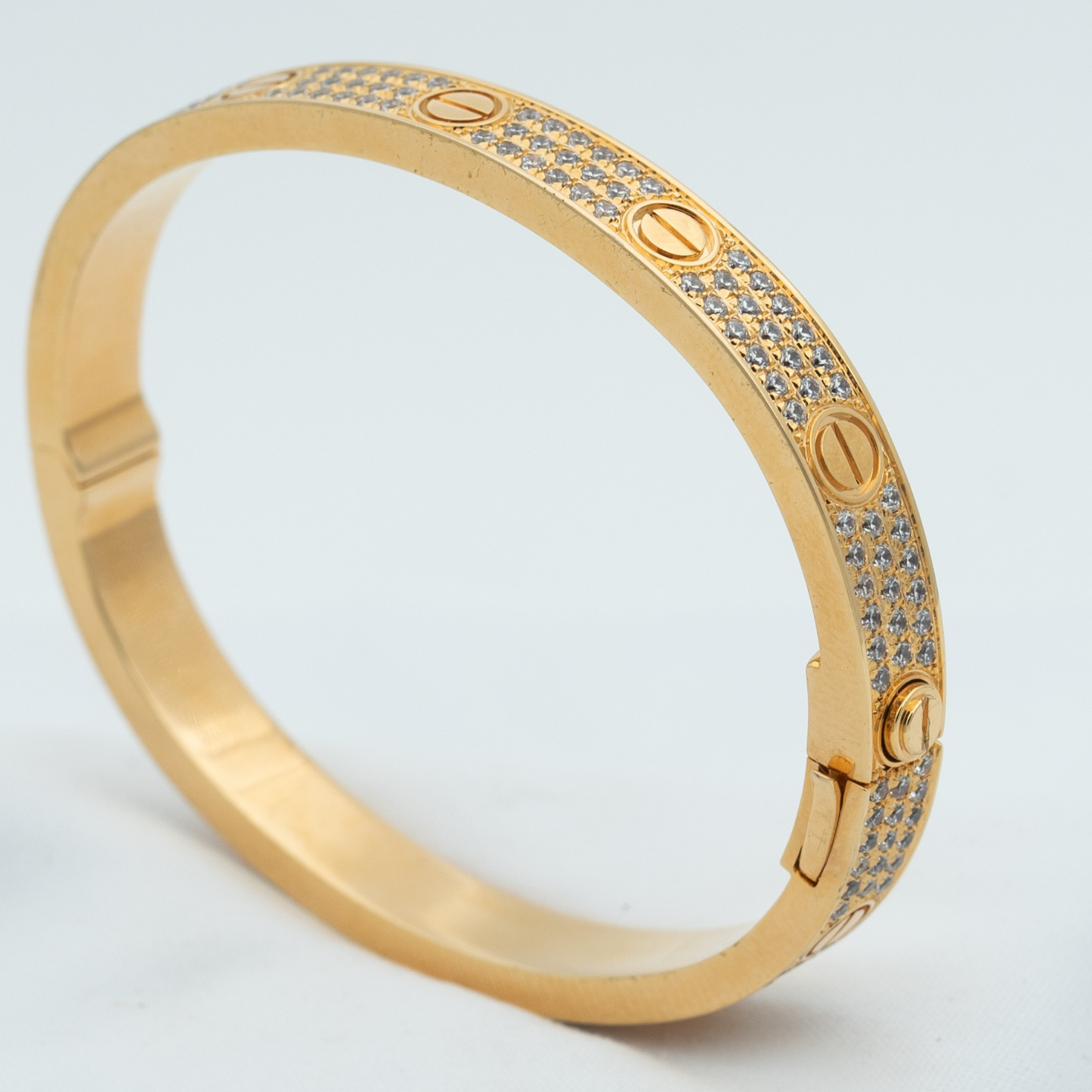 [Kismet Jewels ]LOVE BRACELET 6.1MM DIAMOND-PAVED