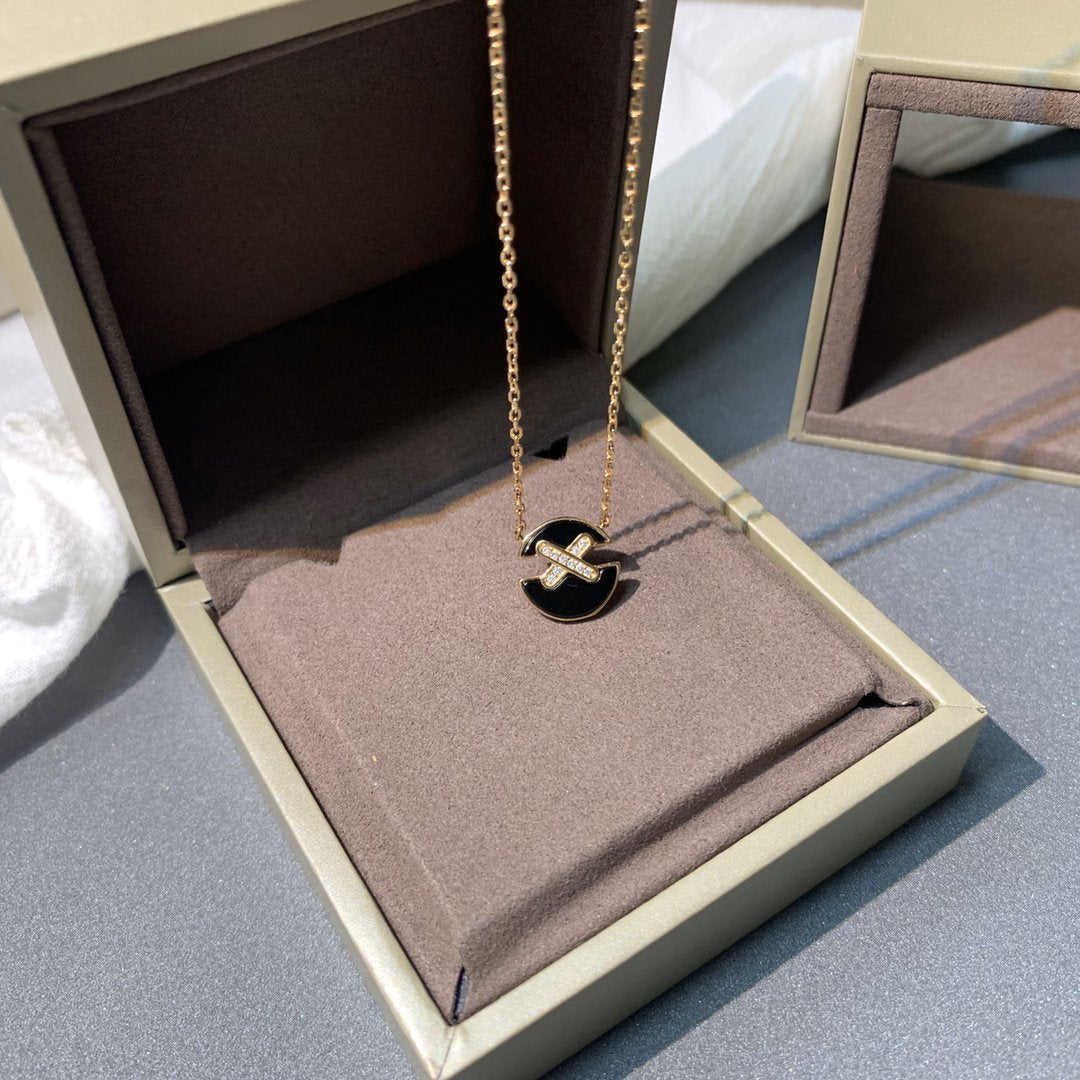 [Kismet Jewels ]JEUX DE PINK GOLD DIAMOND NECKLACE