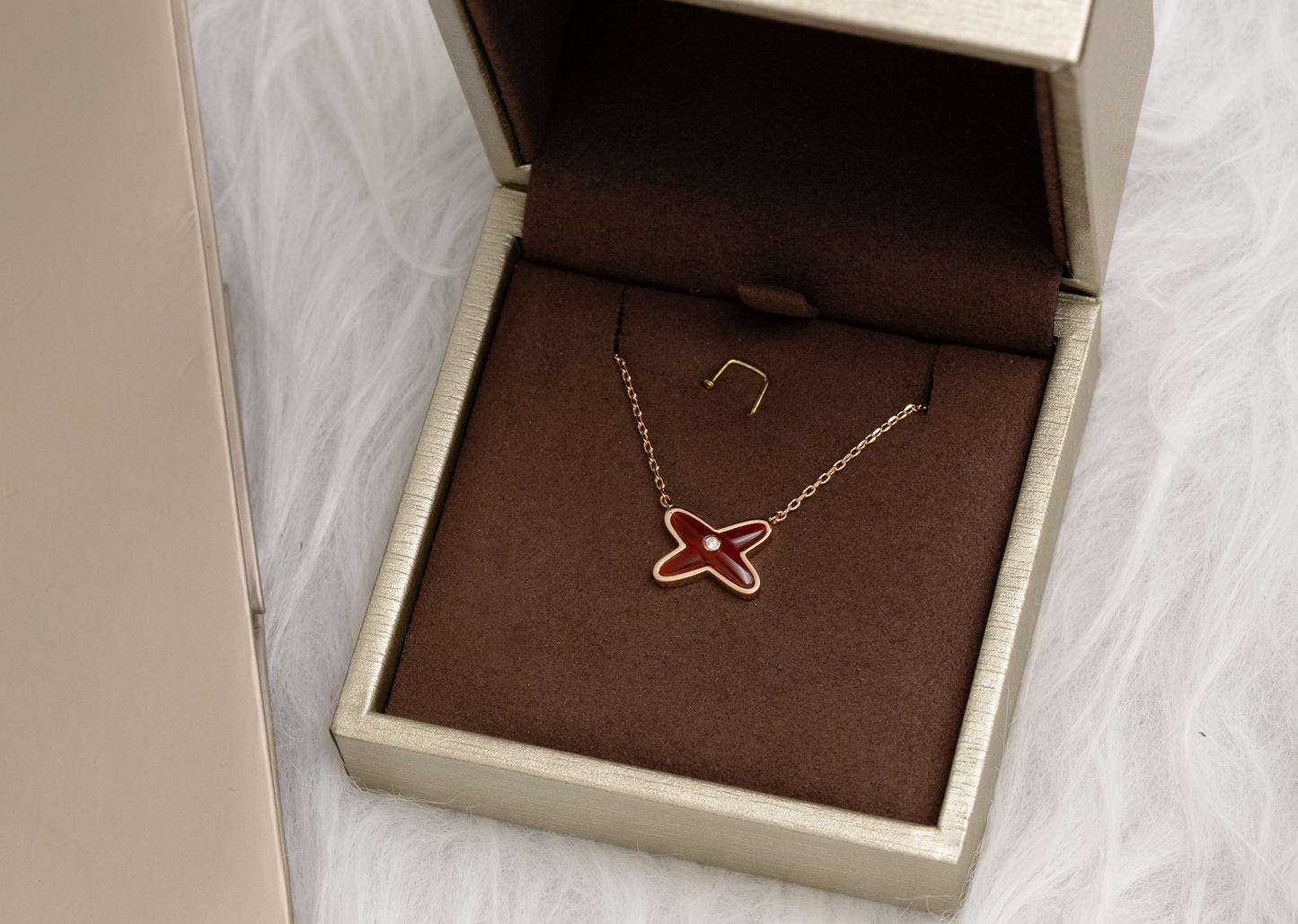 [Kismet Jewels ]JEUX DE NECKLACE 1 DIAMOND