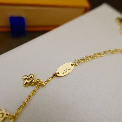 [Kismet Jewels ]BLOOMING SUPPLE NECKLACE BRASS