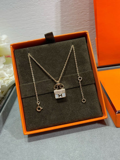 [Kismet Jewels ]H CIRCE MOISSANITE PENDANT NECKLACE GOLD