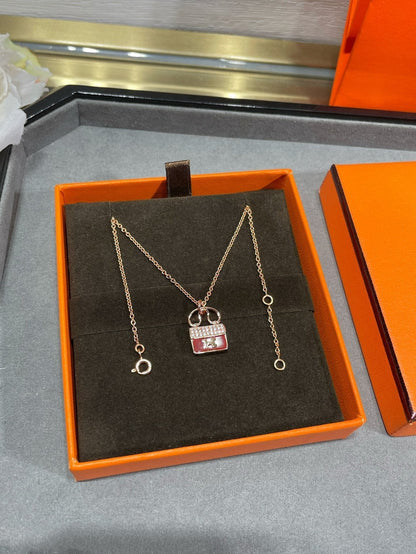 [Kismet Jewels ]H CIRCE MOISSANITE PENDANT NECKLACE GOLD