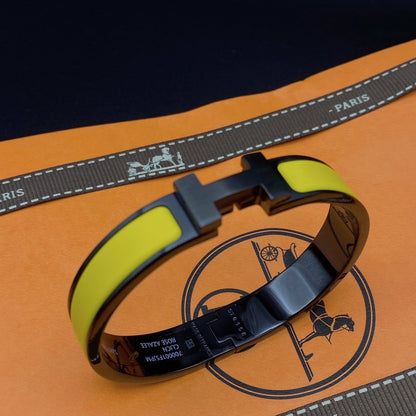 [Kismet Jewels ]CLIC HM SO BLACK YELLOW BRACELET