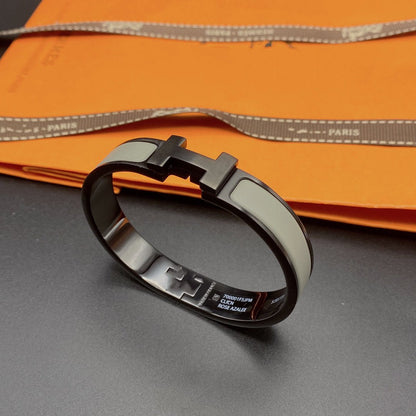 [Kismet Jewels ]CLIC HM SO BLACK GREY BRACELET