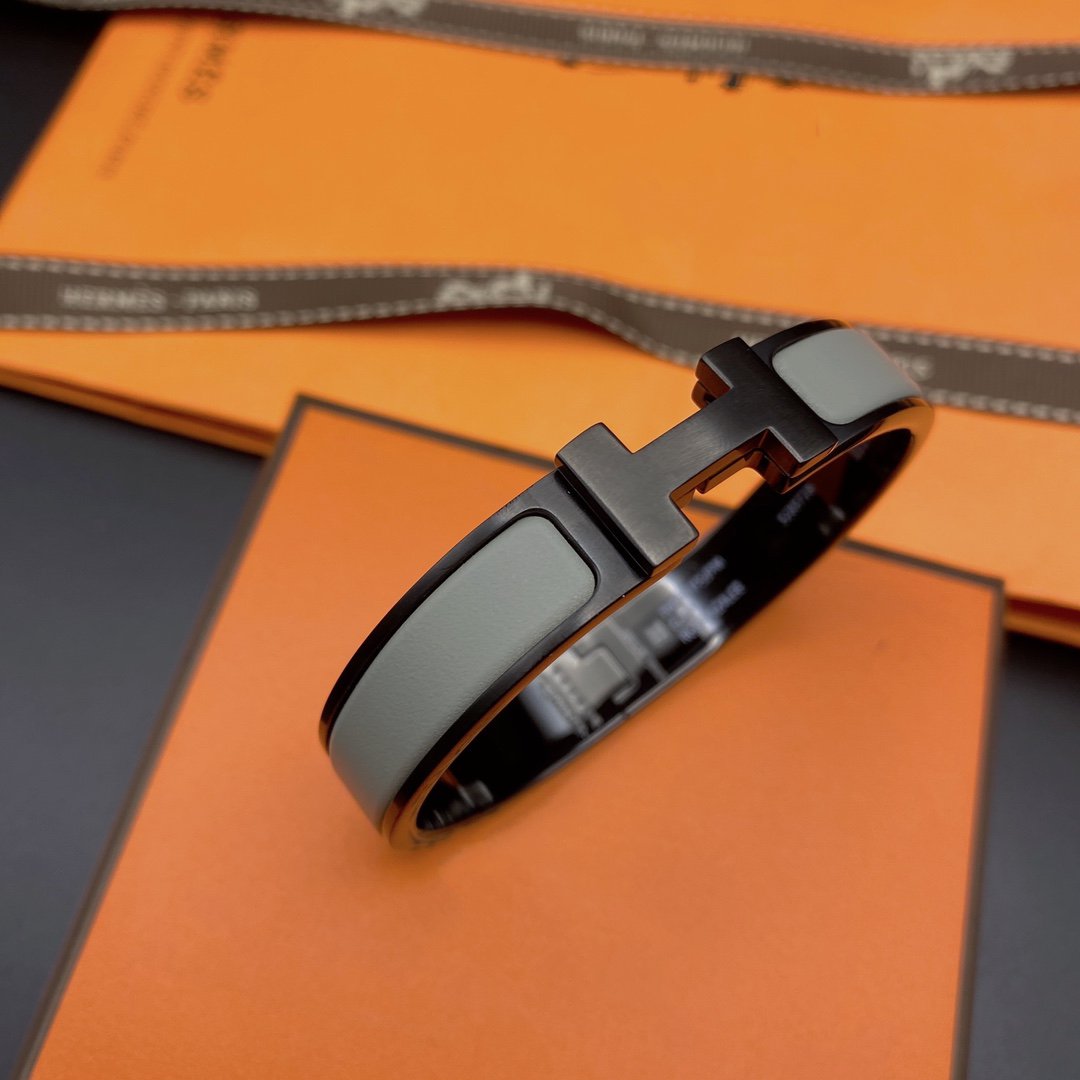 [Kismet Jewels ]CLIC HM SO BLACK GREY BRACELET