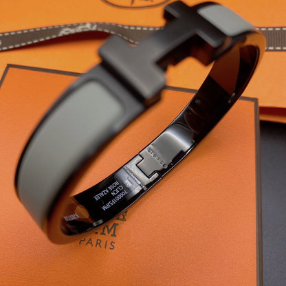 [Kismet Jewels ]CLIC HM SO BLACK GREY BRACELET
