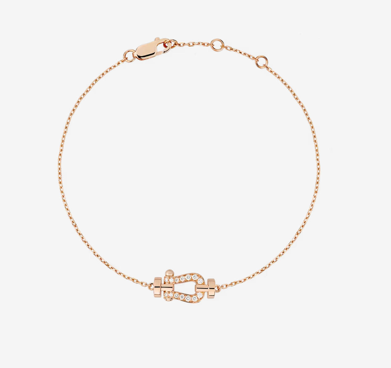 [Kismet Jewels ]FORCE 10 FULL DIAMOND BUCKLE CHAIN LINK MINI MODEL