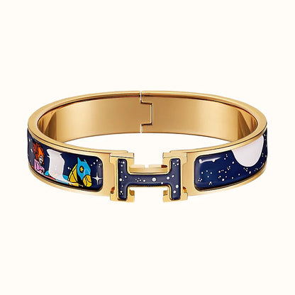 [Kismet Jewels ]H STAR AND MOON BRACELET 12MM