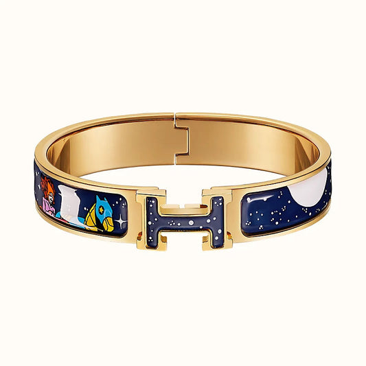 [Kismet Jewels ]H STAR AND MOON BRACELET 12MM
