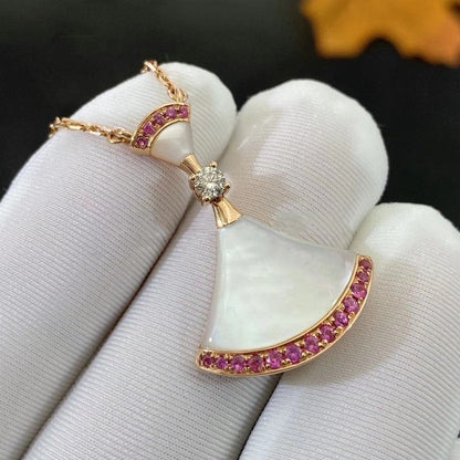 [Kismet Jewels ]DREAM NECKLACE MOP PINK DIAMOND
